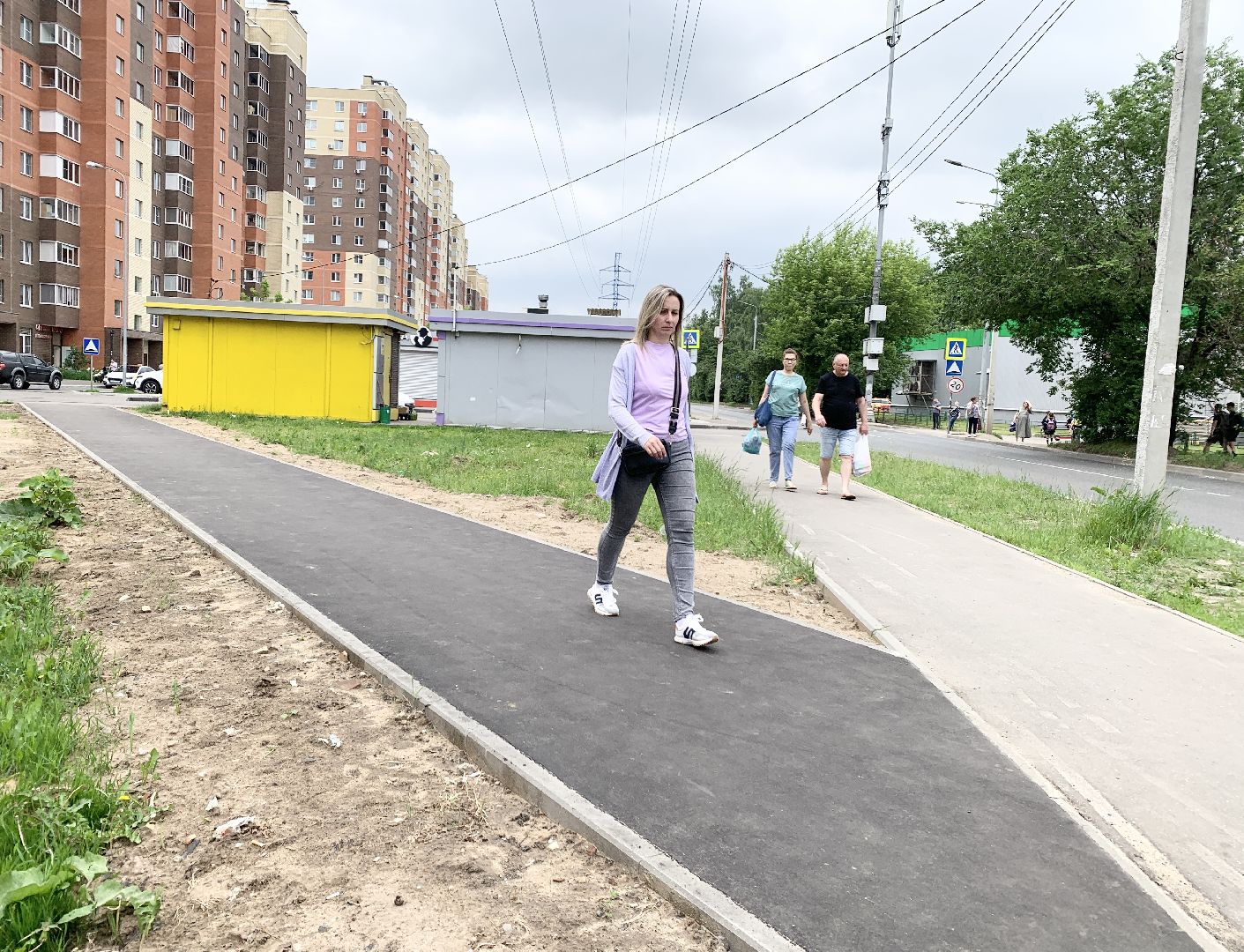 Балашиха, Подмосковье, Дороги, народные тропы, пешеходные коммуникации,