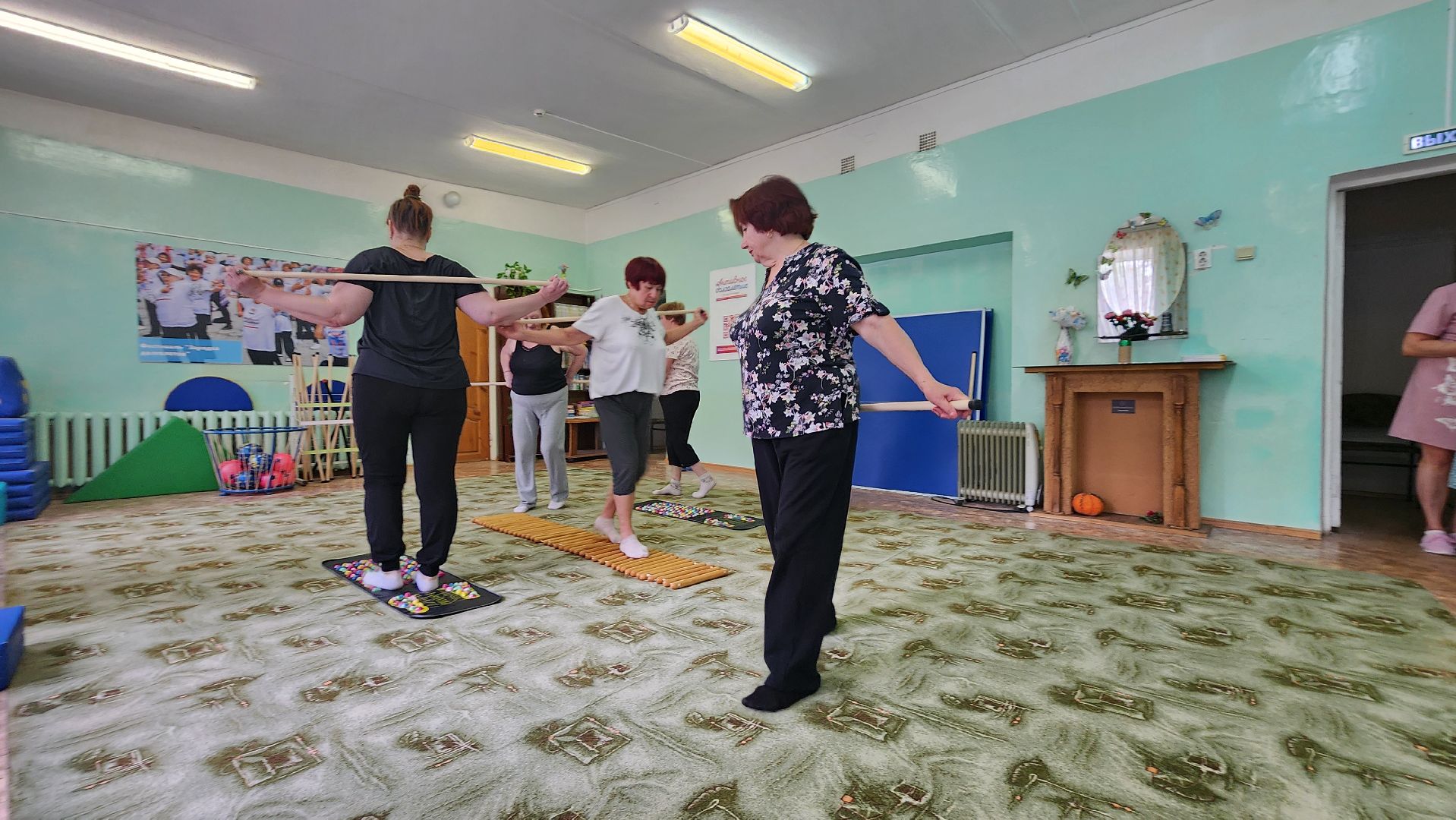 лфк, гимнастика, авктивное долголетие, протвино, реабилитационный центр,