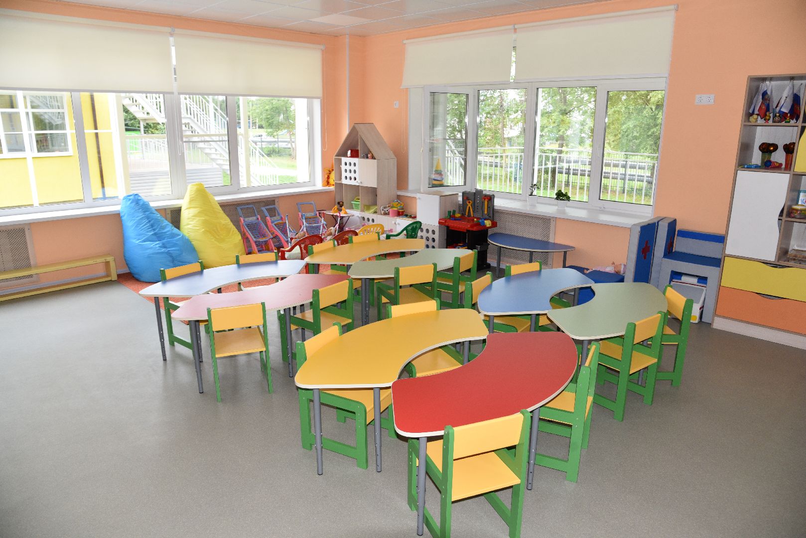 лотошино, детские сад, капремонт детского сада, дети, капитальный ремонт,