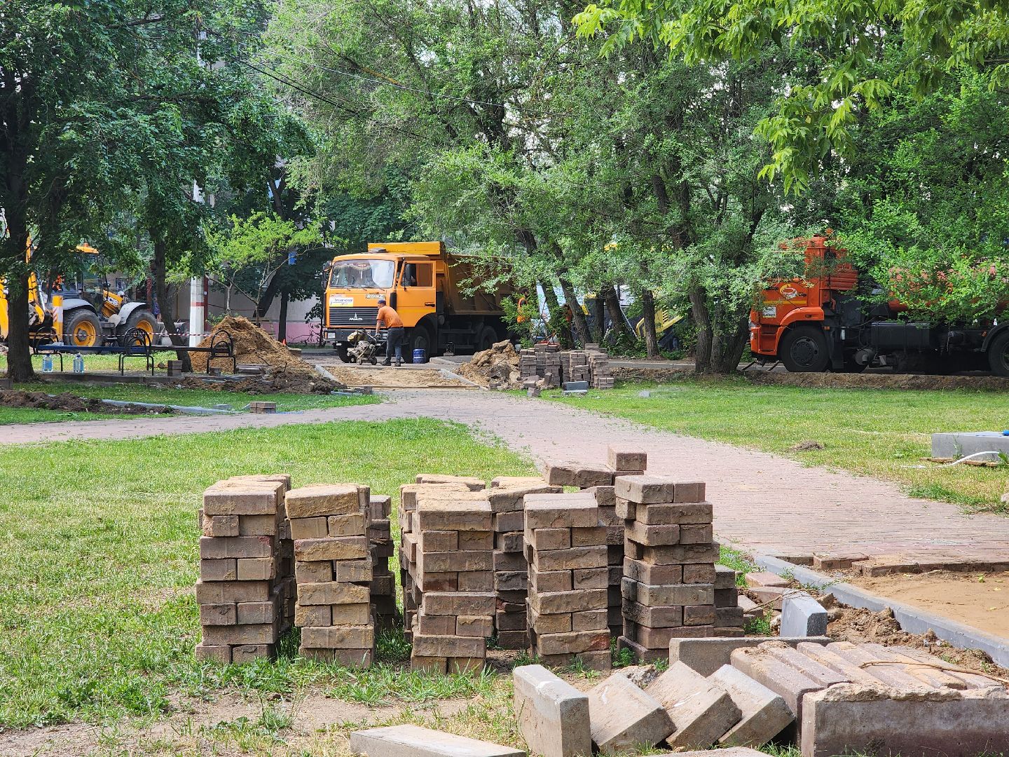раменское, благоустройство, комплексное благоустройство дворов на улице Десантная,