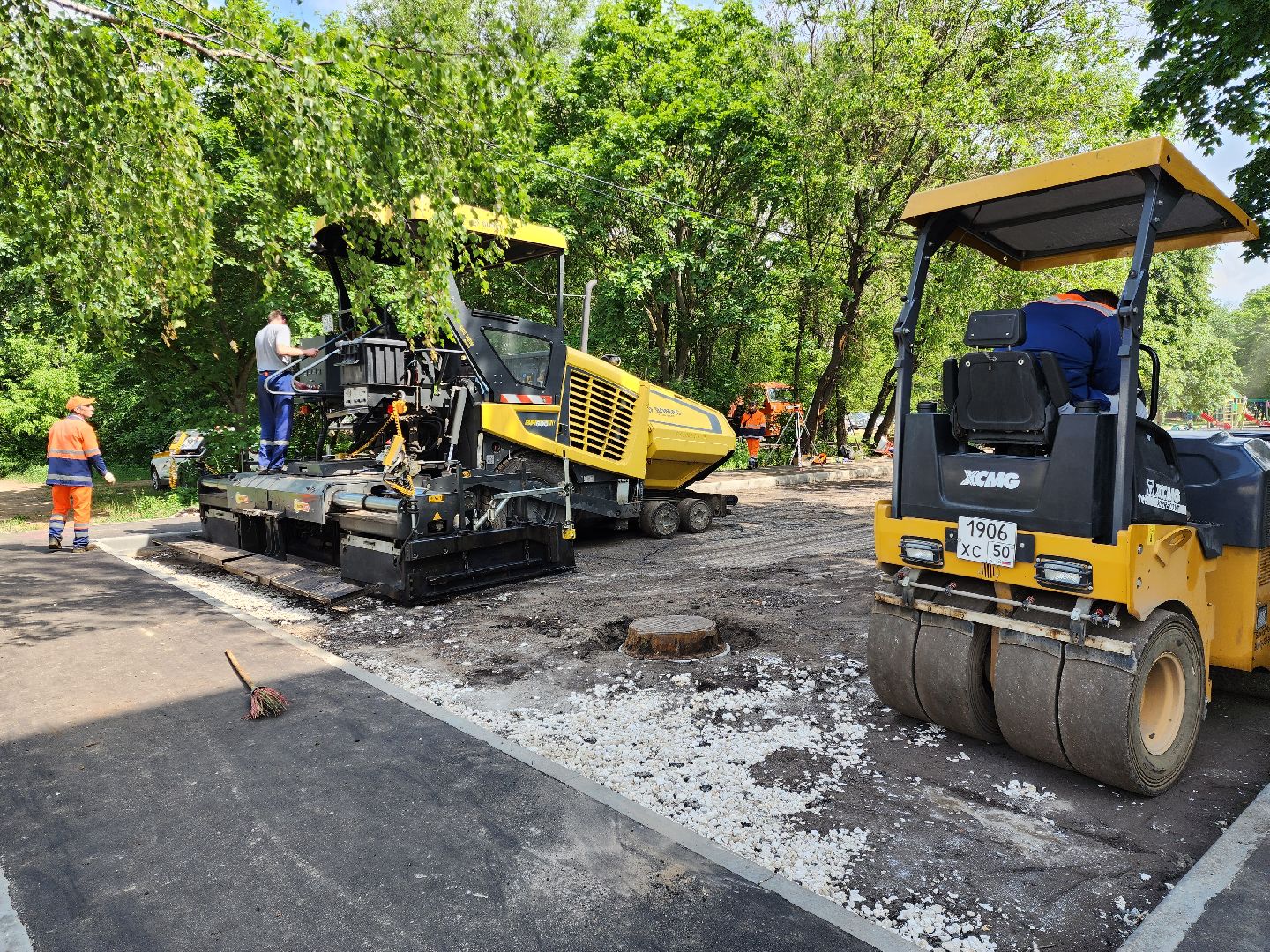 раменское, благоустройство, комплексное благоустройство дворов на улице Десантная,