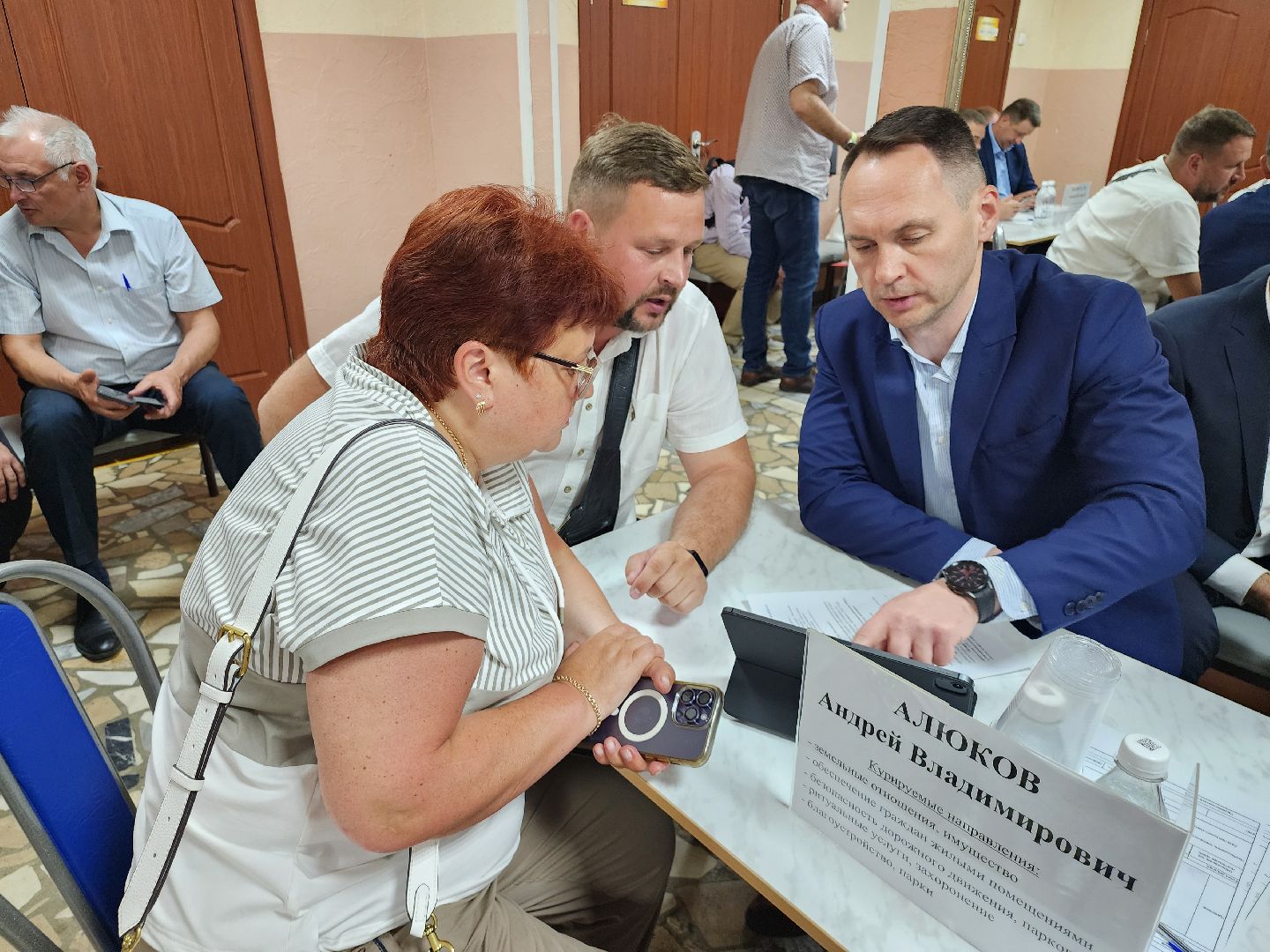 выездная администрация, глава муниципалитета, станислав каторов, встреча администрации с жителями, видное, ленинский округ,