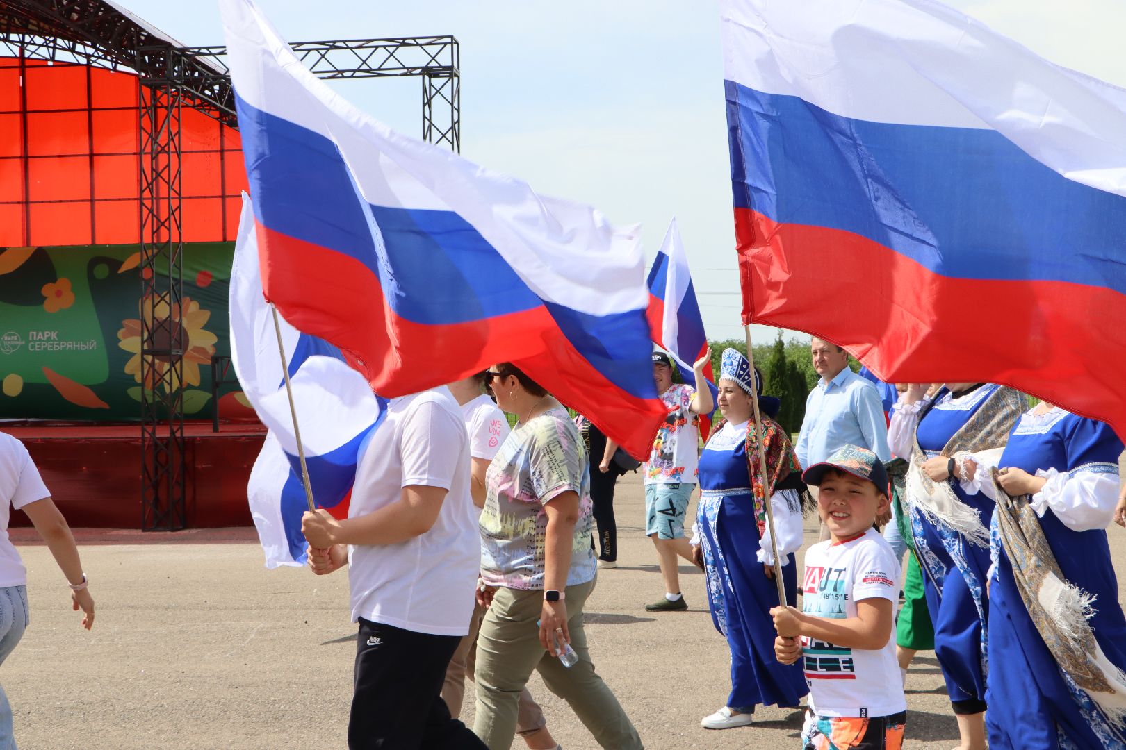 День России, Серебряные Пруды, парк Серебряный, Мамино время, министерство социального развития подмосковья, С Россией в сердце, Комплексный центр социального обслуживания и реабилитации Серебряно-Прудский», дети с ОВЗ,
