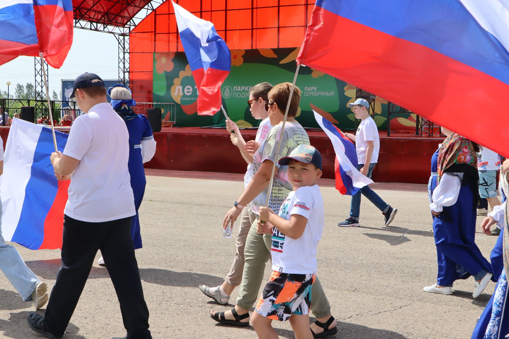 День России, Серебряные Пруды, парк Серебряный, Мамино время, министерство социального развития подмосковья, С Россией в сердце, Комплексный центр социального обслуживания и реабилитации Серебряно-Прудский», дети с ОВЗ,