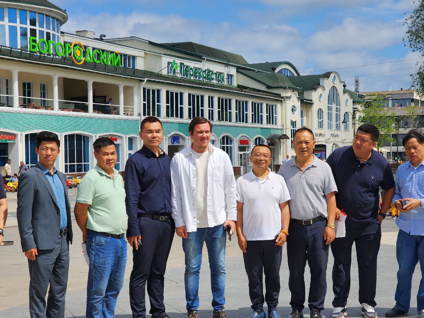 делегация, ногинск, китай, общество, люди, жители, достопримечательности,