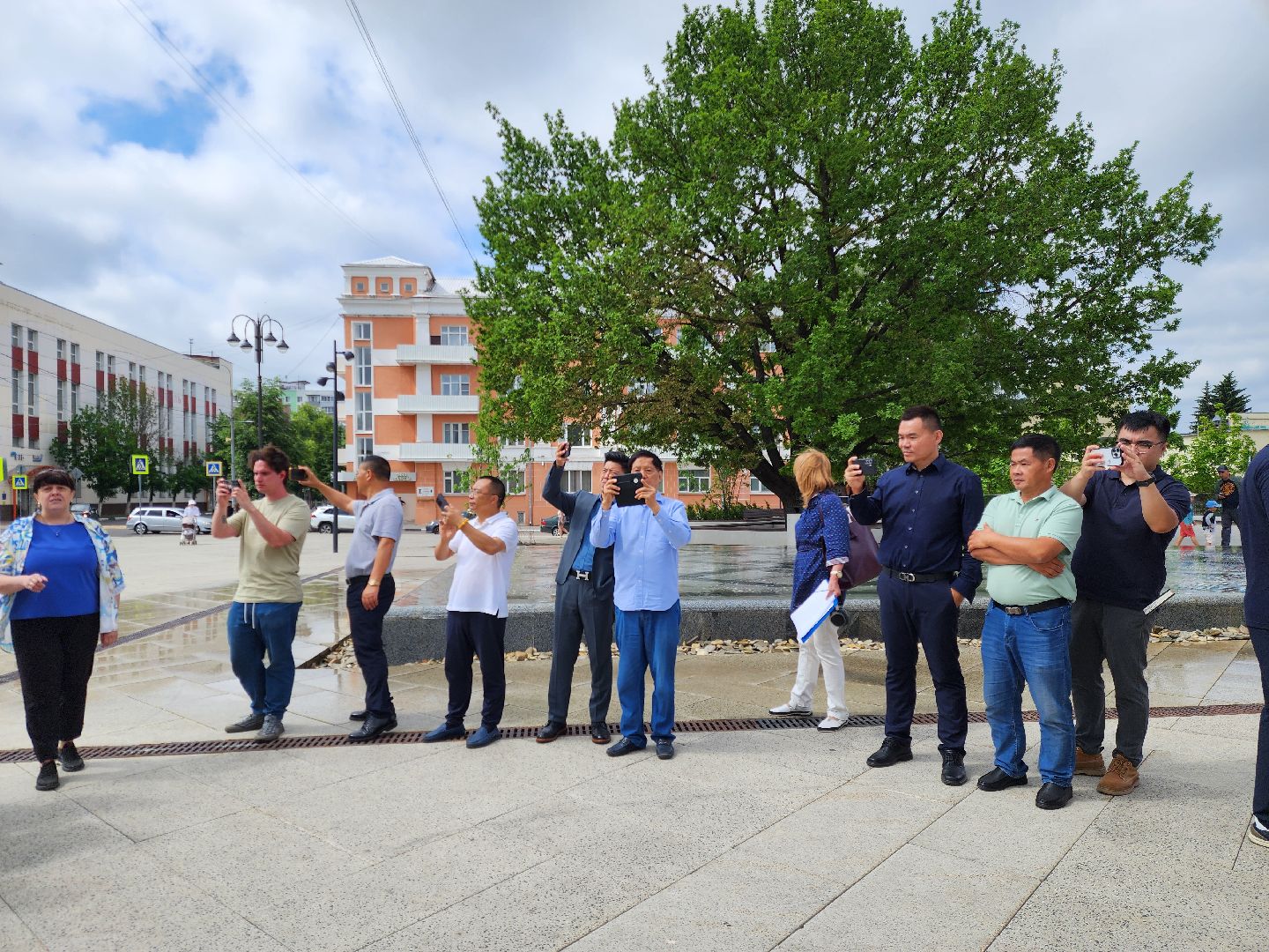делегация, ногинск, китай, общество, люди, жители, достопримечательности,