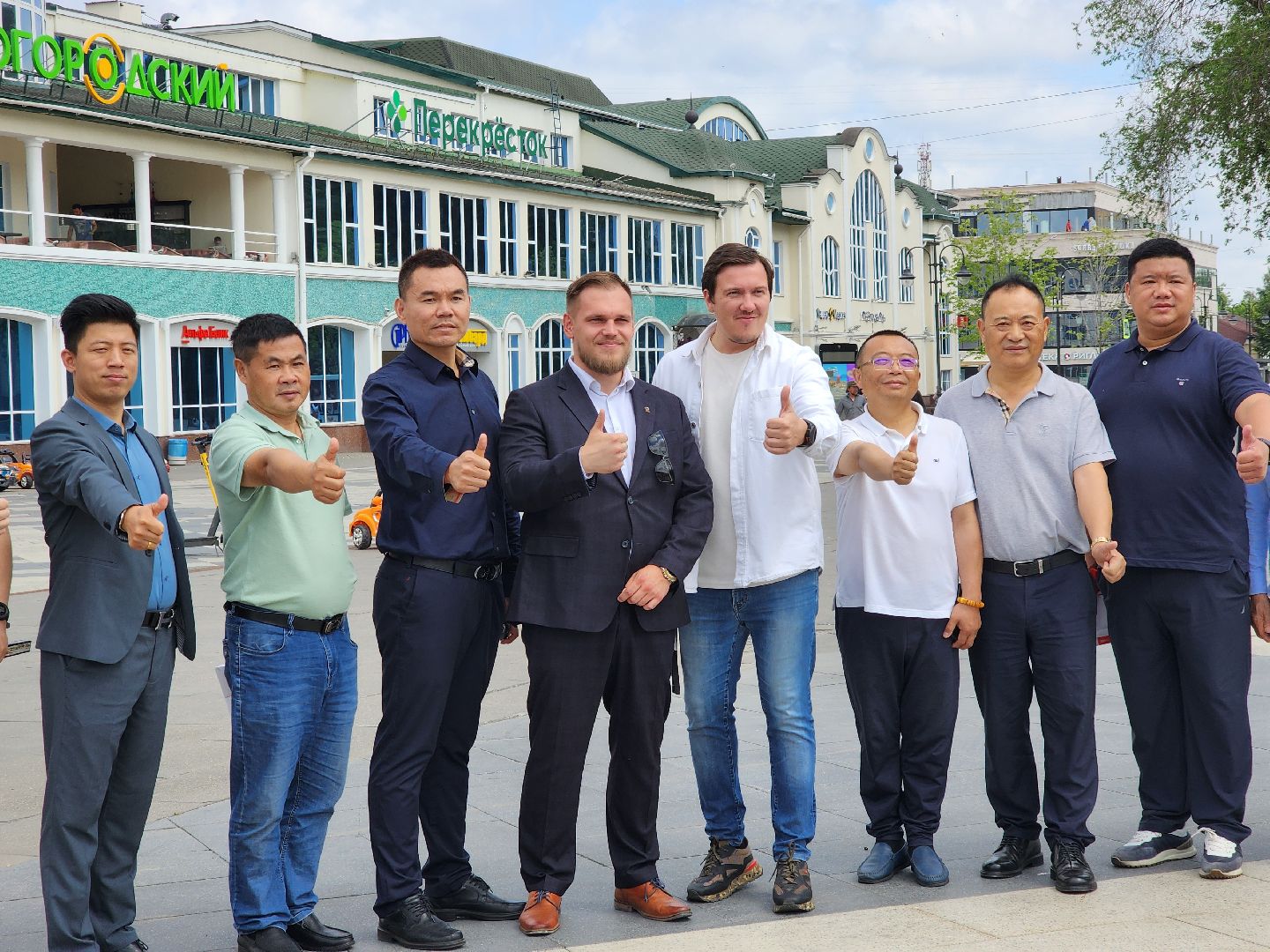 делегация, ногинск, китай, общество, люди, жители, достопримечательности,