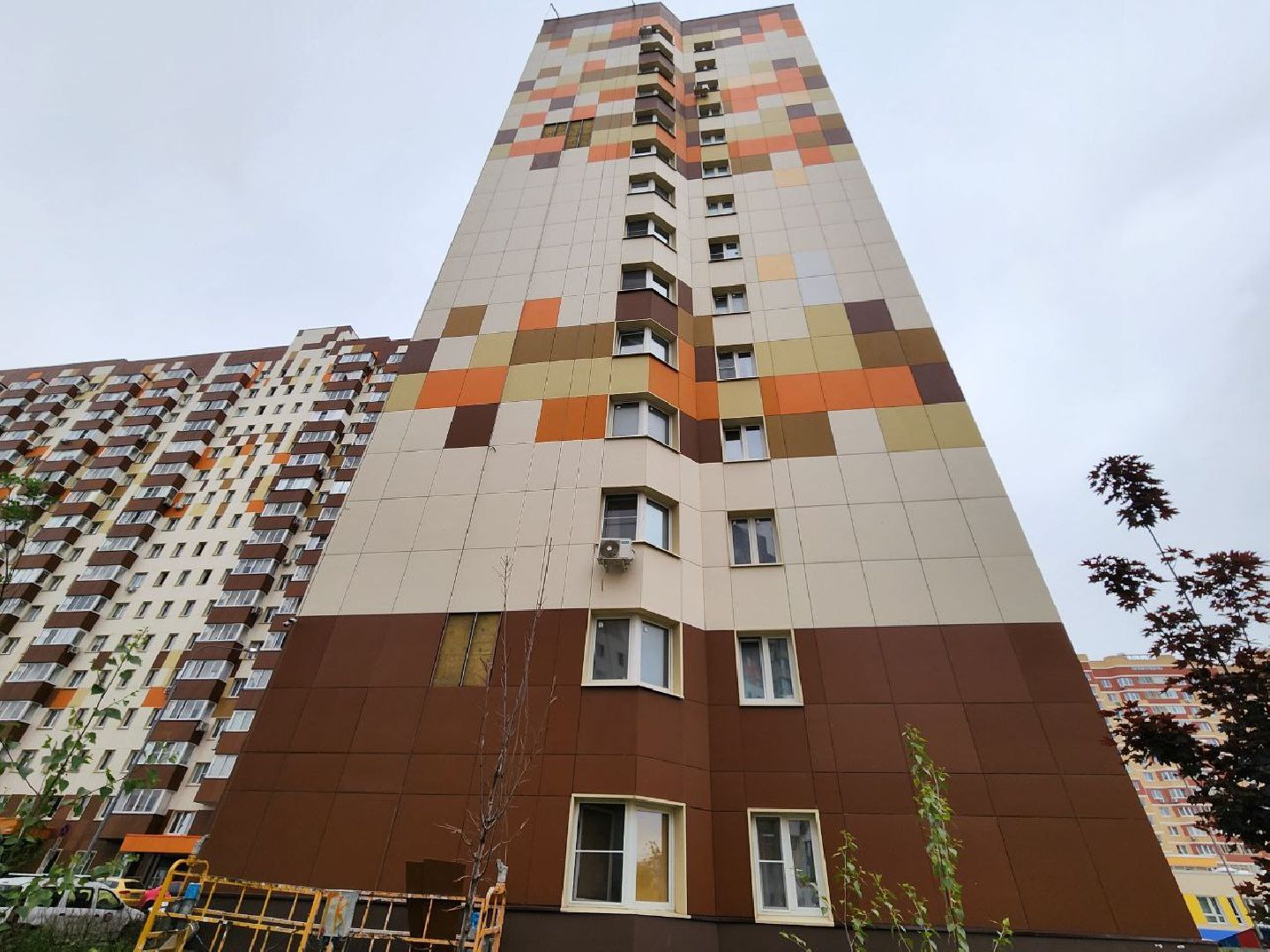 Строительство, Группа компаний Самолет, жители Ленинского округа, ремонт фасада дома, ЖК Зеленые аллеи, ленинский городской округ,