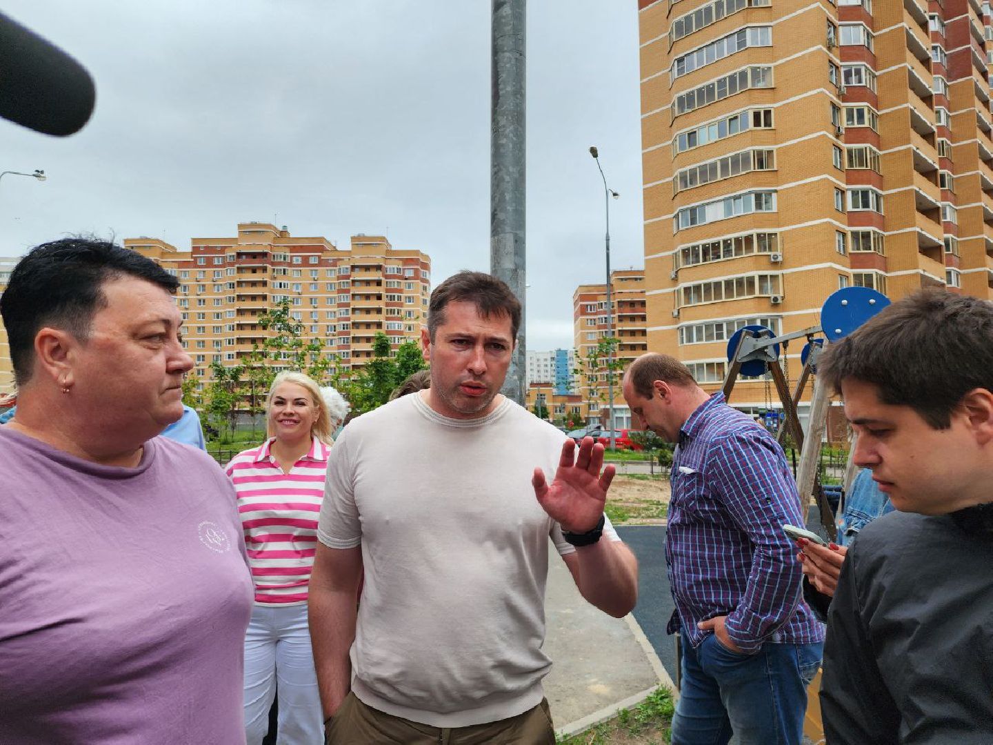 Строительство, Группа компаний Самолет, жители Ленинского округа, ремонт фасада дома, ЖК Зеленые аллеи, ленинский городской округ,