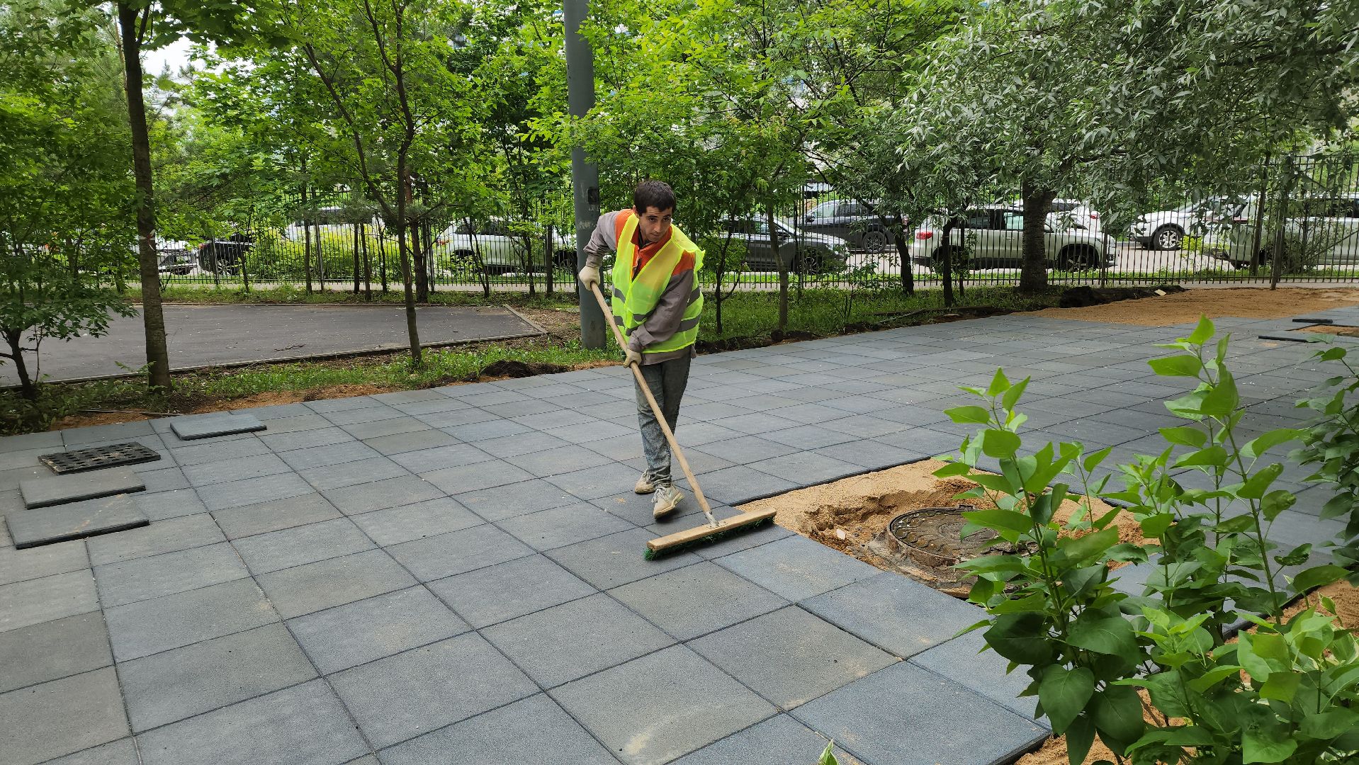 детская площадка, благоустройство, павшинская пойма,