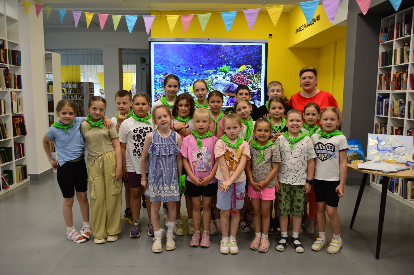 шатура, культурная шатура, библиотека, день воды, дети,