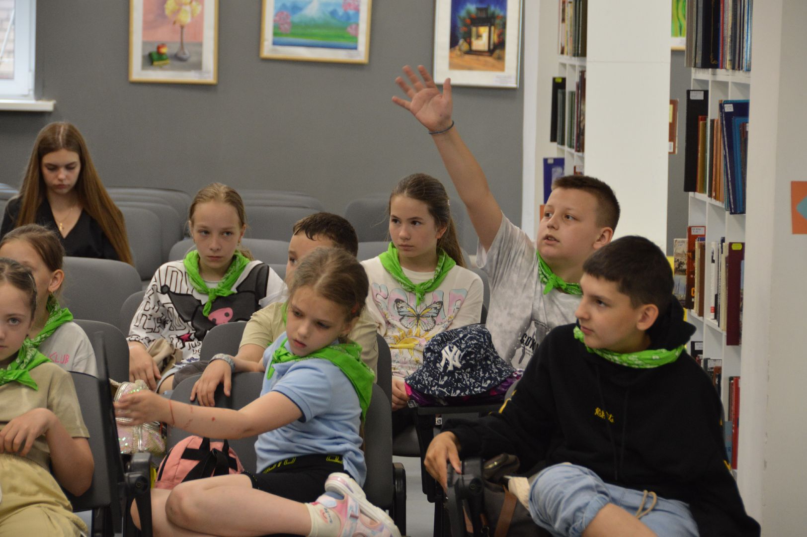 шатура, культурная шатура, библиотека, день воды, дети,