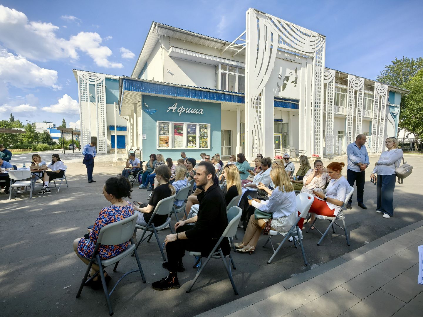 выездная администрация, освещение улиц, благоустройство, ремонт дороги, щёлково,