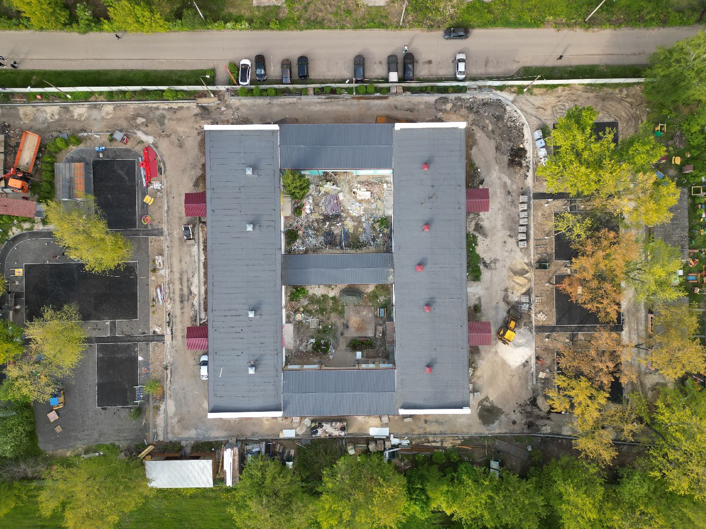 видео с коптера,