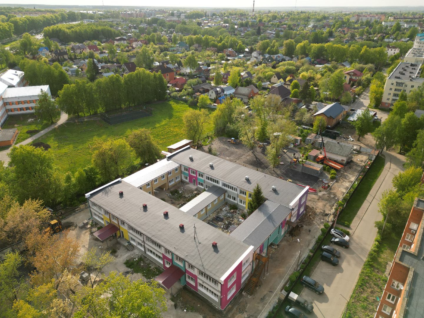 видео с коптера,