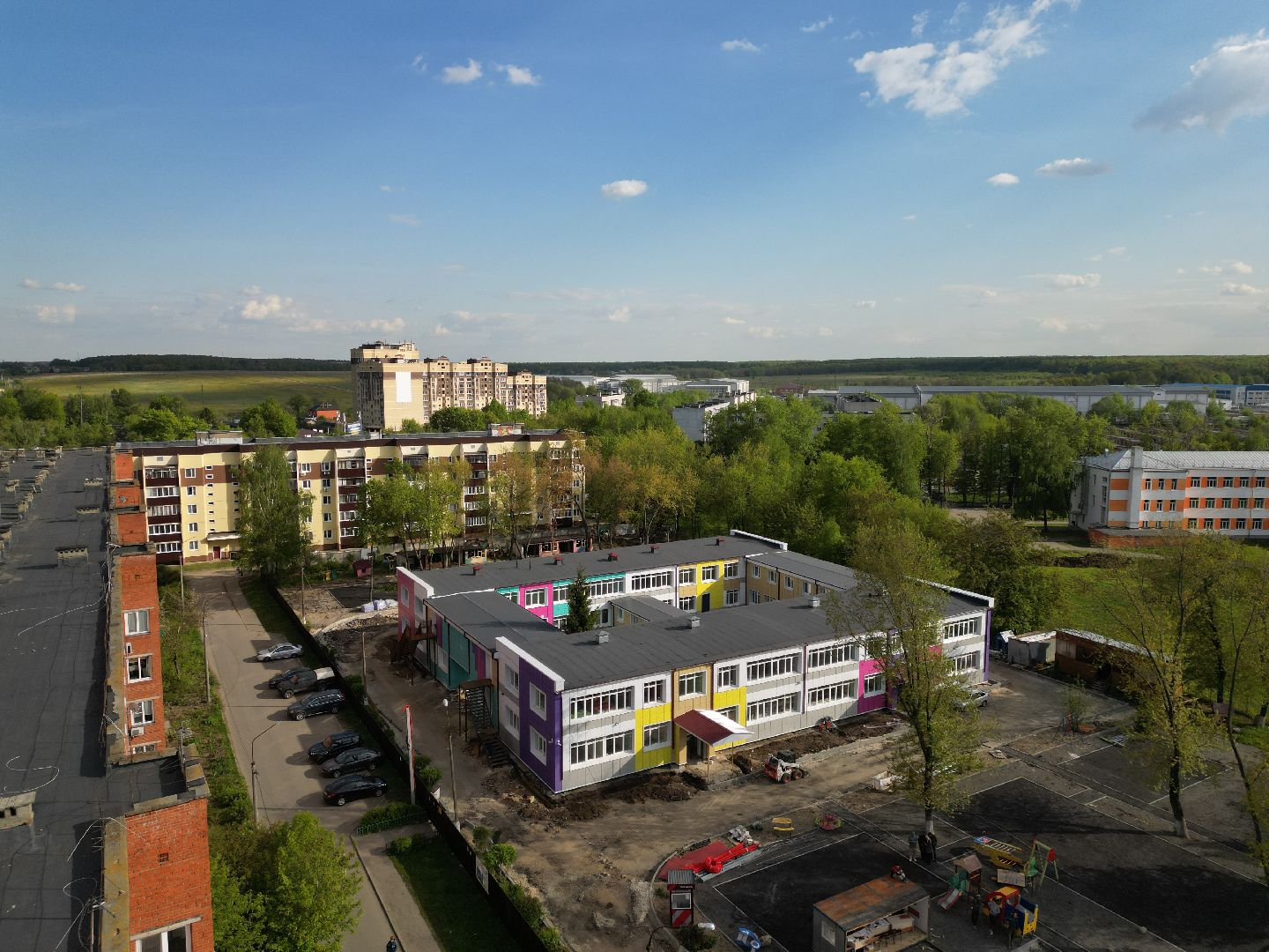 видео с коптера,