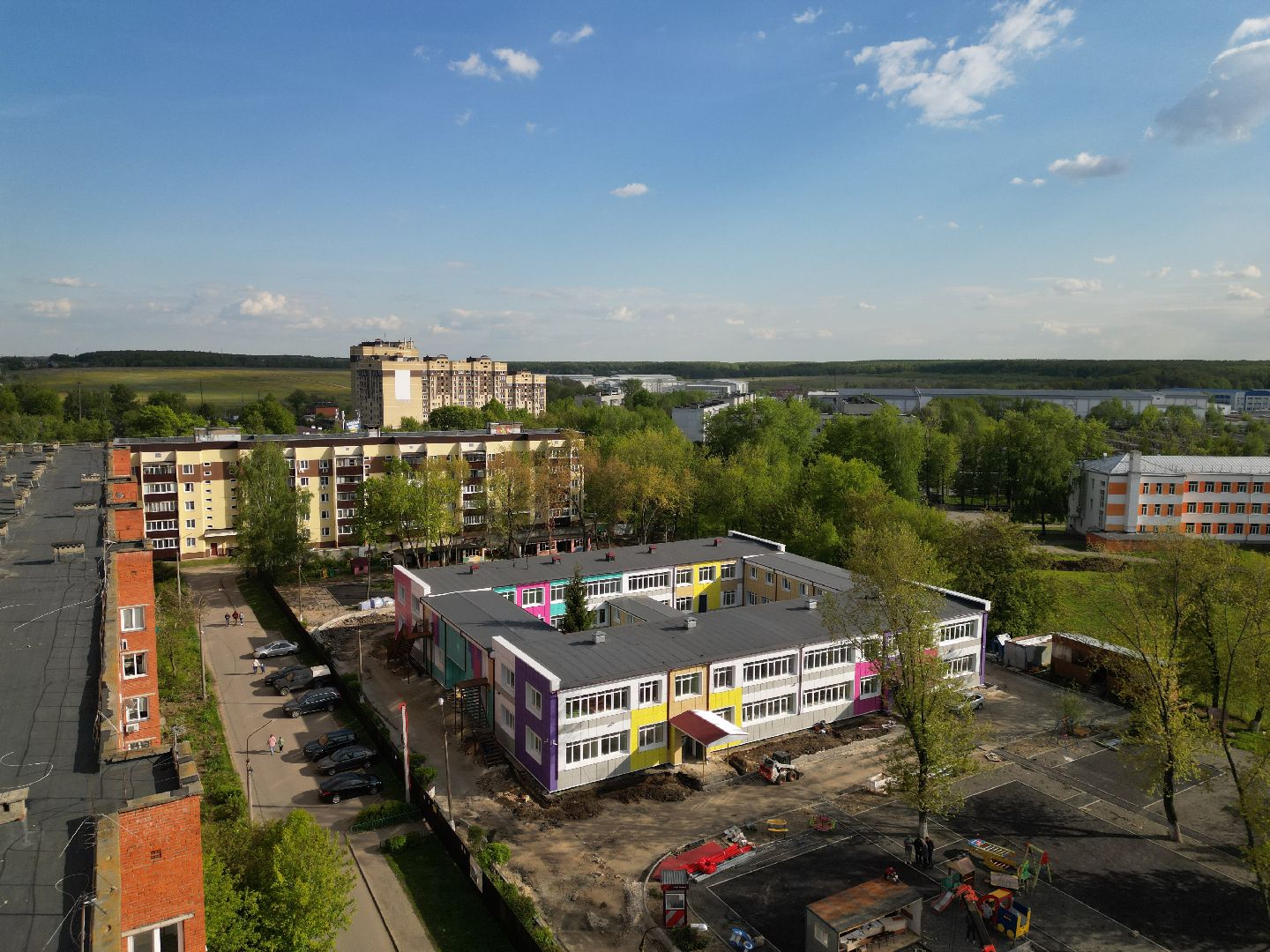 видео с коптера,