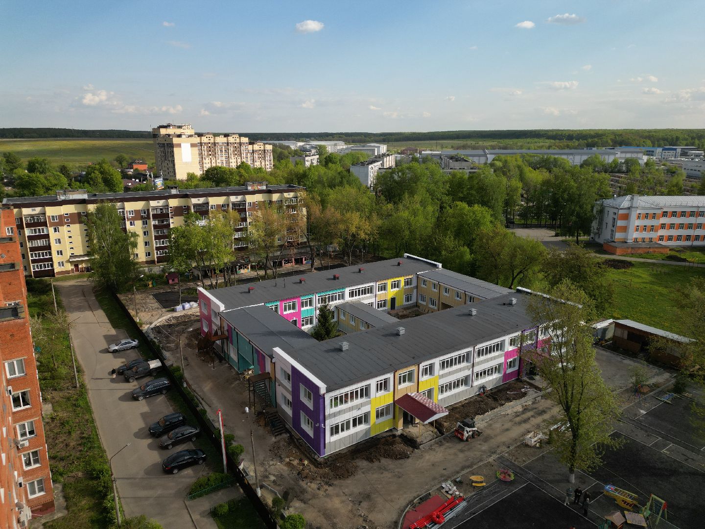 видео с коптера,