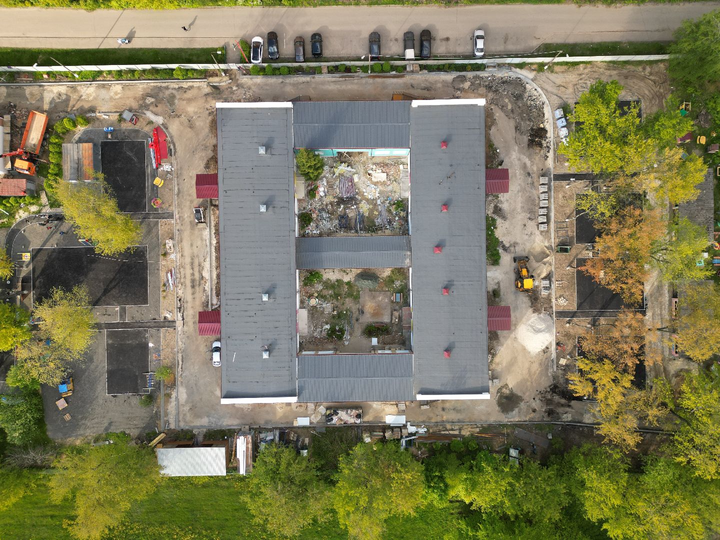 видео с коптера,