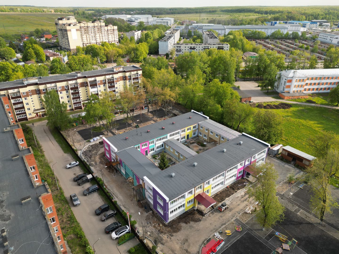 видео с коптера,