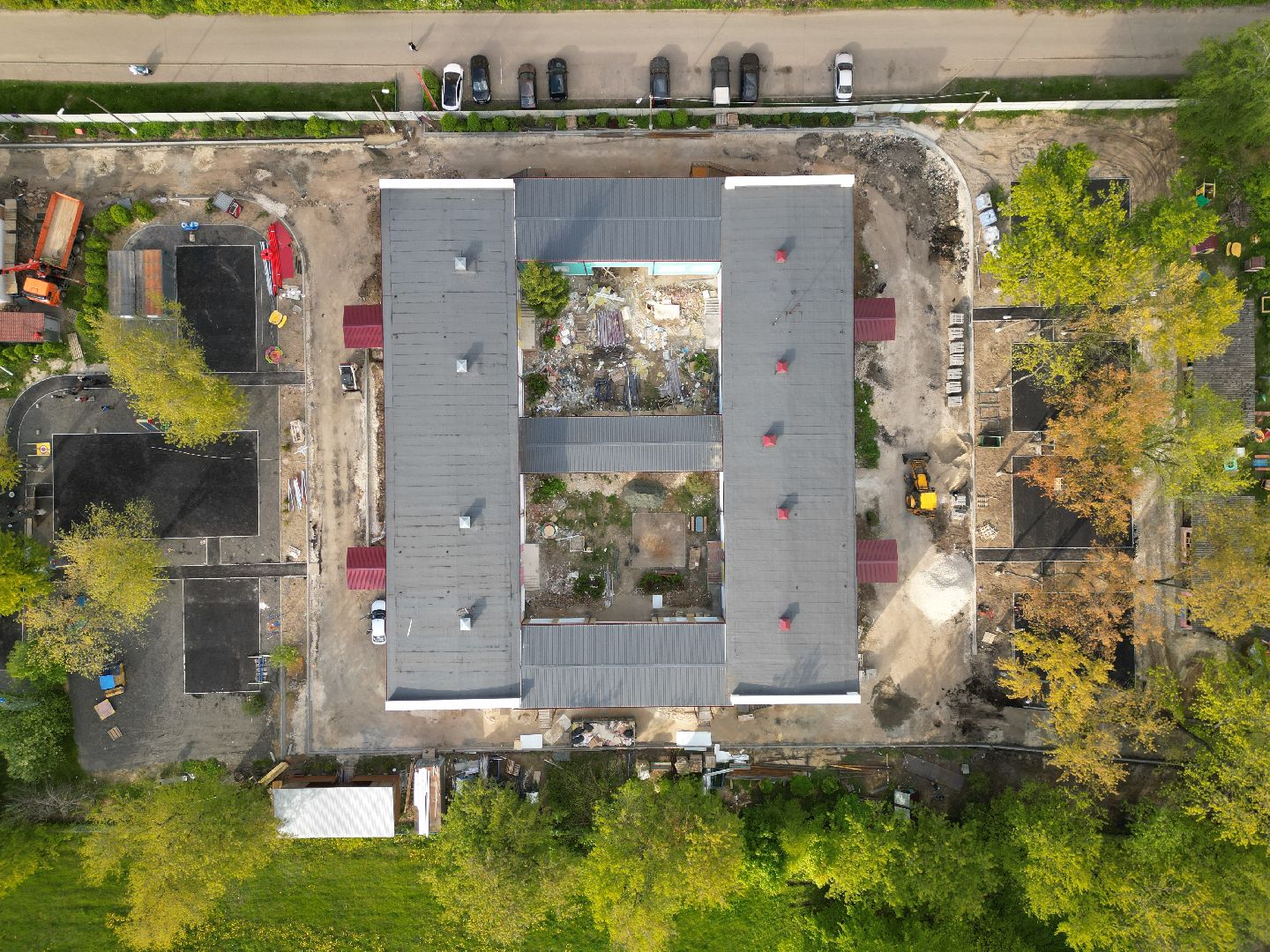 видео с коптера,