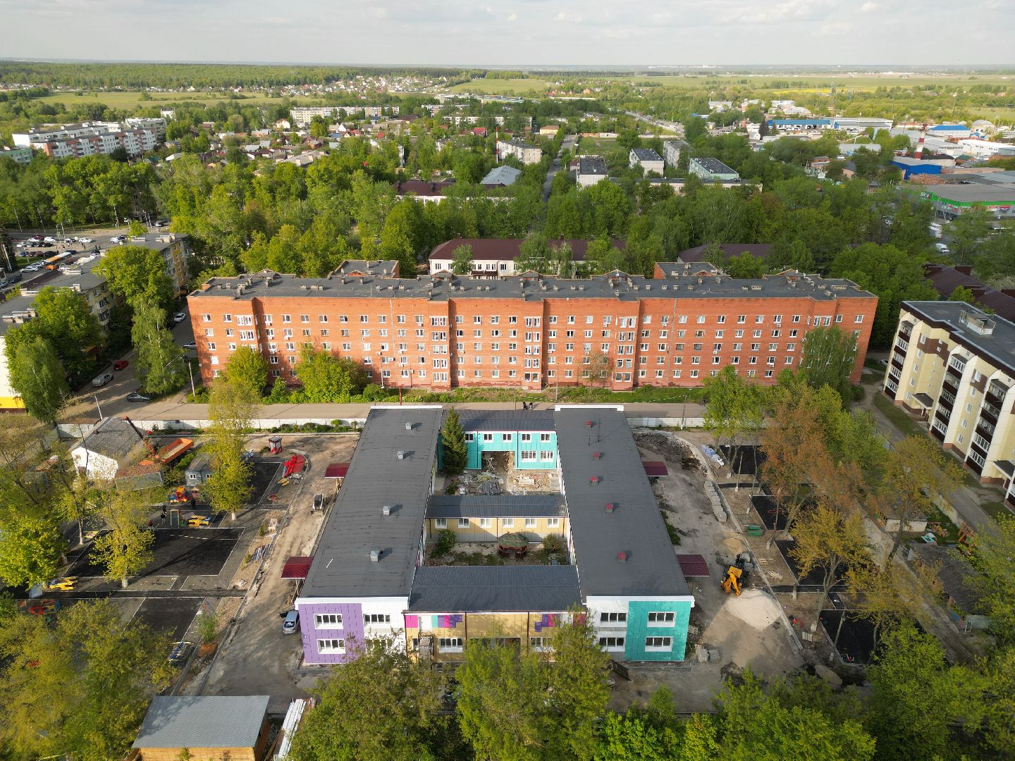 видео с коптера,