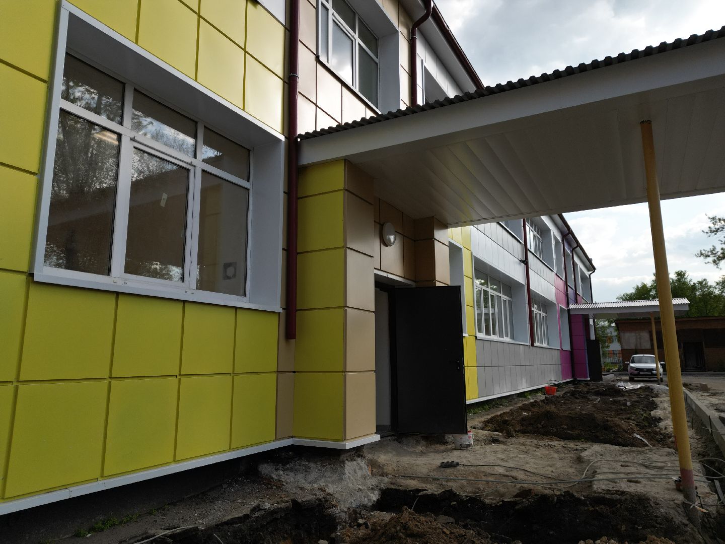 видео с коптера,