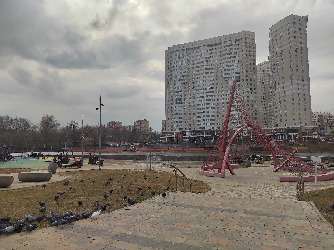 Пушкино, Пушкинский округ, весна в Подмосковье, люди, дети, общество, весна