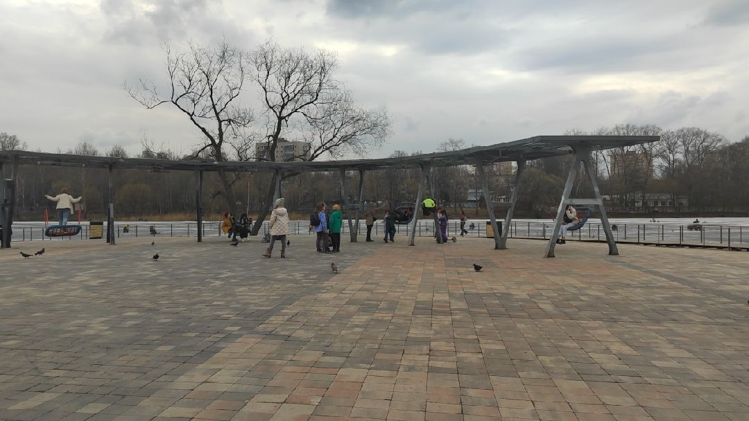 Пушкино, Пушкинский округ, весна в Подмосковье, люди, дети, общество, весна