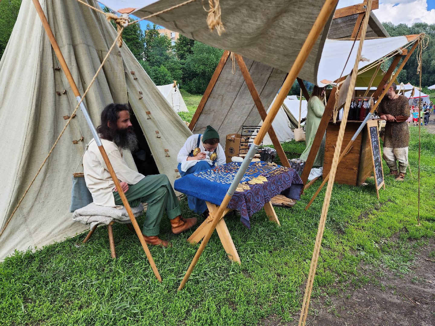 раменское, культура, фестиваль исторической реконструкции на берегу озера Борисоглебское,