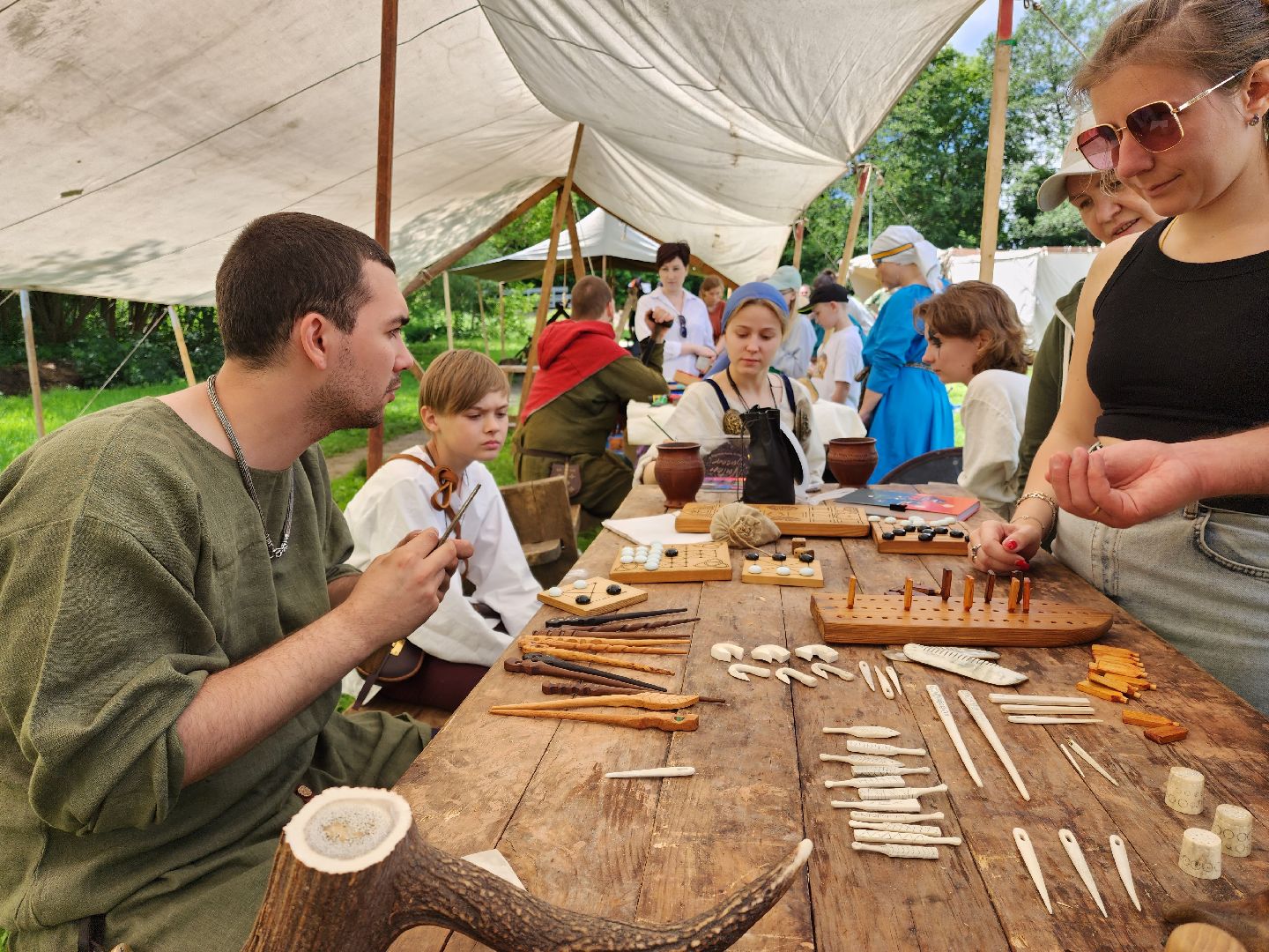 раменское, культура, фестиваль исторической реконструкции на берегу озера Борисоглебское,