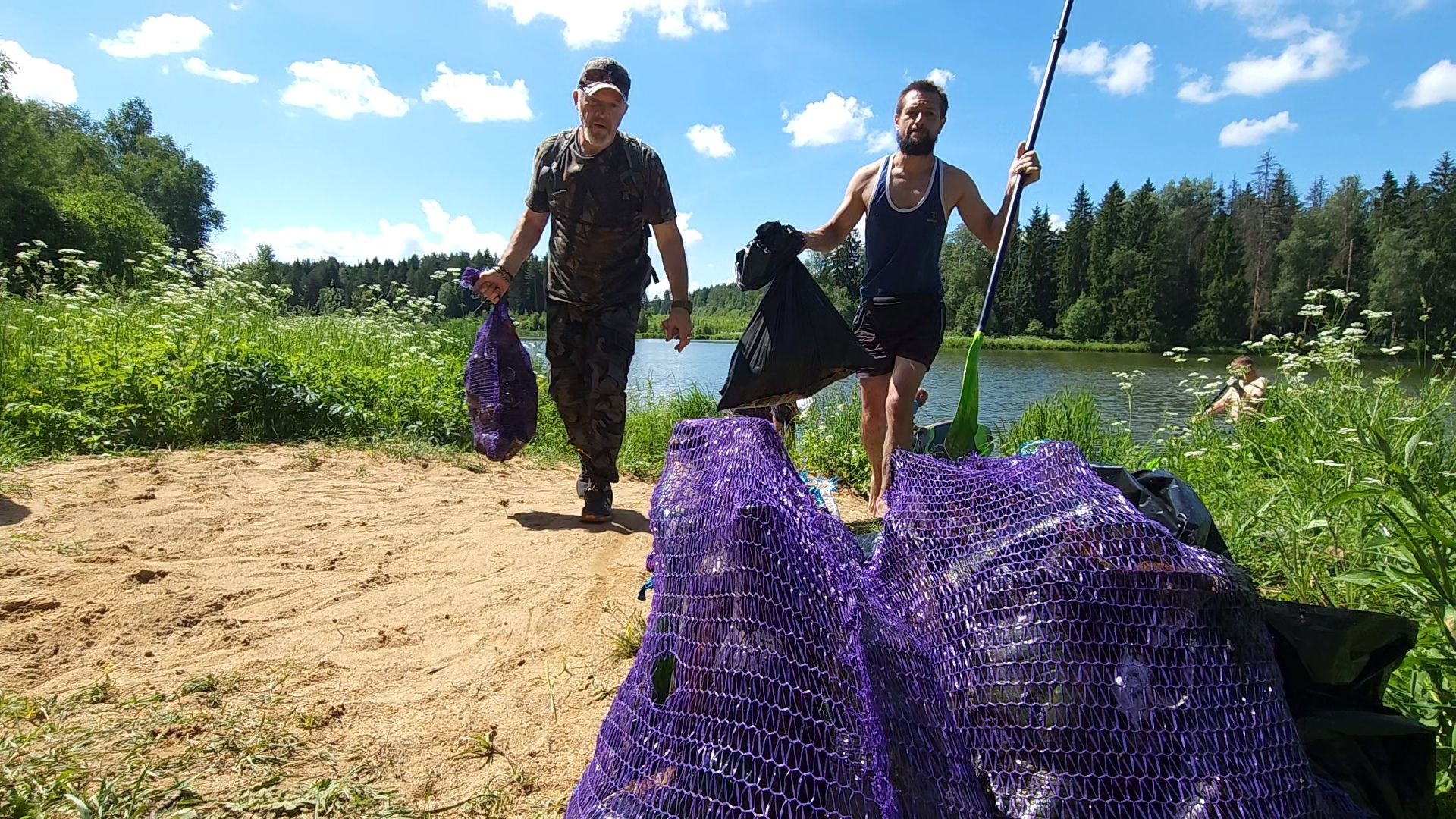 Одинцово, экология, экокубинка, депутат, пруд, старый городок, старогородковский пруд, мусор, волонтеры,