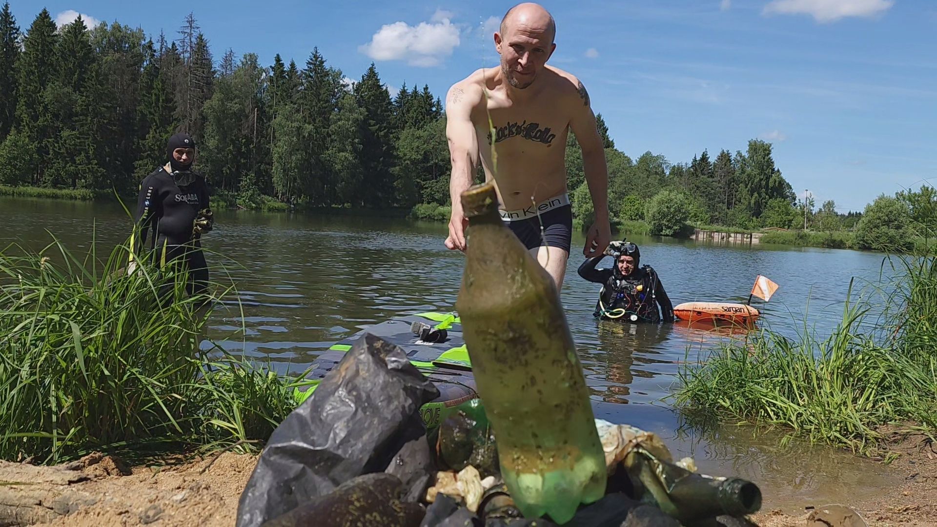 Одинцово, экология, экокубинка, депутат, пруд, старый городок, старогородковский пруд, мусор, волонтеры,