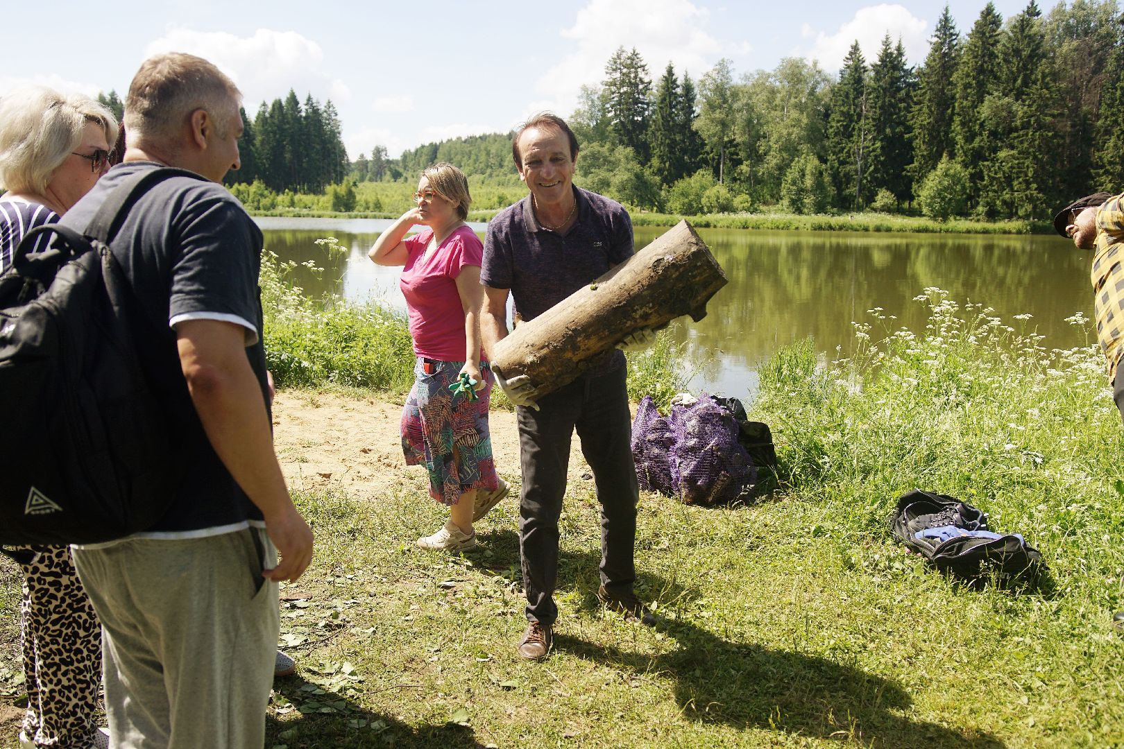 Одинцово, экология, экокубинка, депутат, пруд, старый городок, старогородковский пруд, мусор, волонтеры,