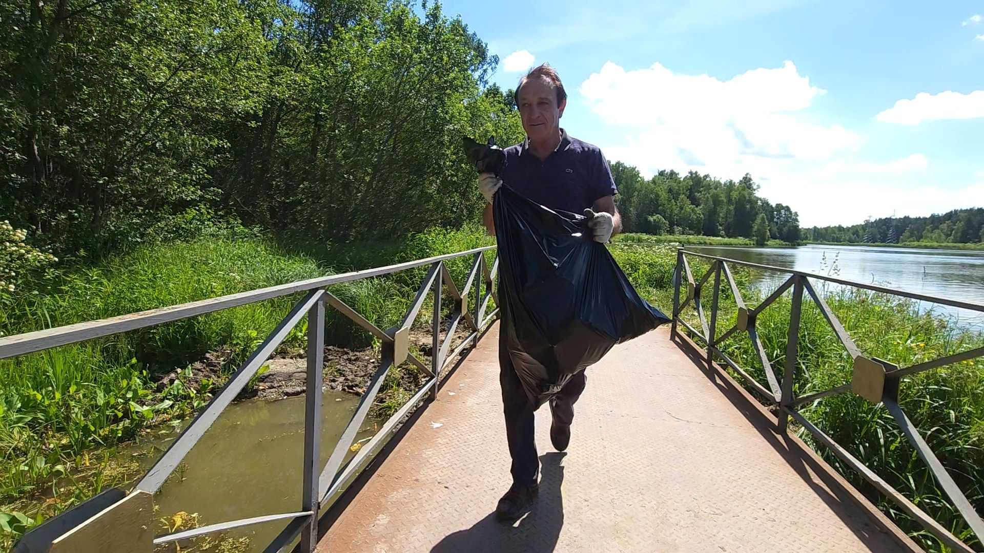 Одинцово, экология, экокубинка, депутат, пруд, старый городок, старогородковский пруд, мусор, волонтеры,