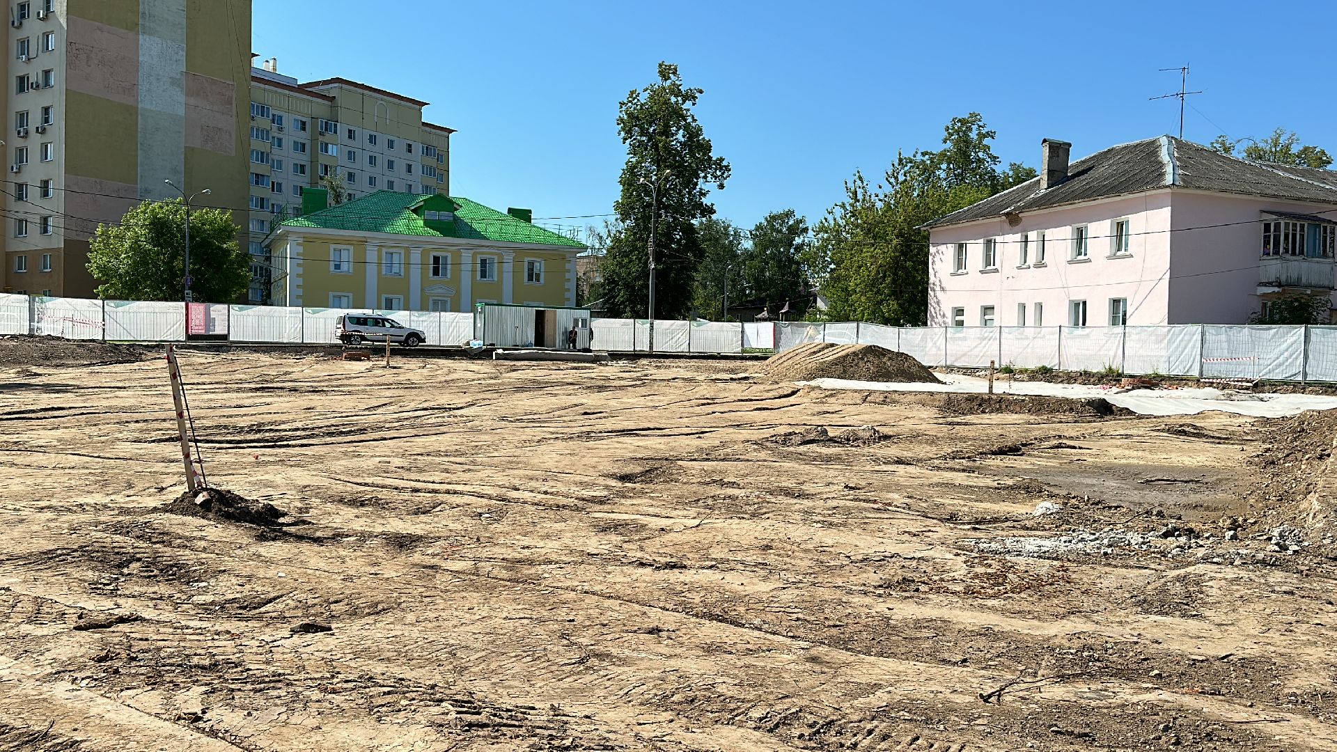 Клин, общество, благоустройство, строительство, скверы, подмосковье,