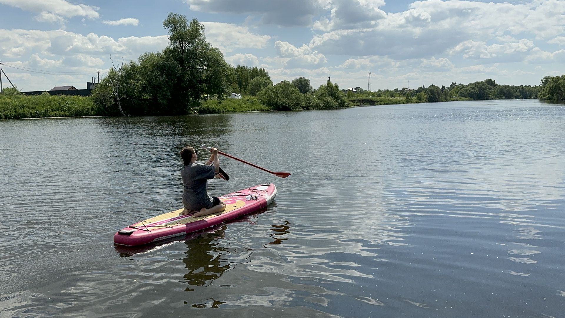 сапборд, сап-сёрфинг, музей-заповедник Горки Ленинские, Пахра, Сплав, сапсерфинг, отдых на воде, отдых у воды, ленинский городской округ,