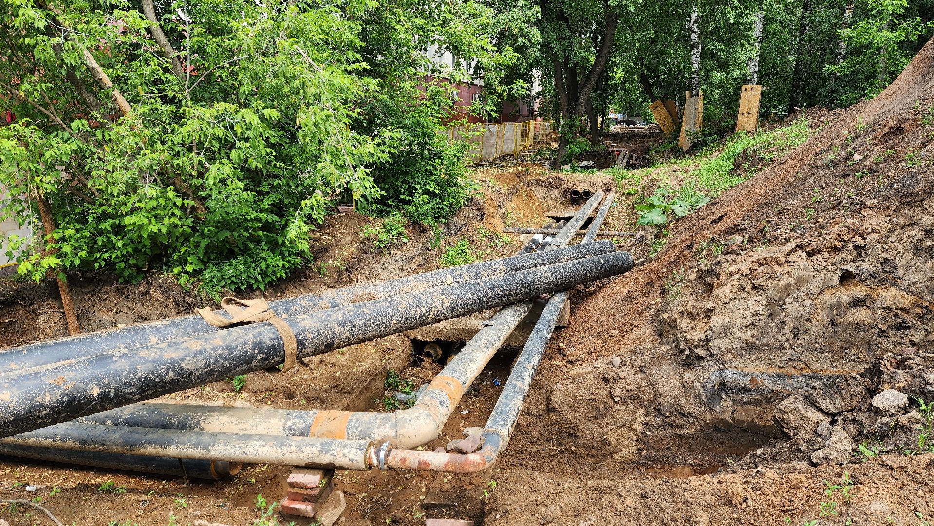 Солнечногорск, ЖКХ, капремонт теплотрассы,