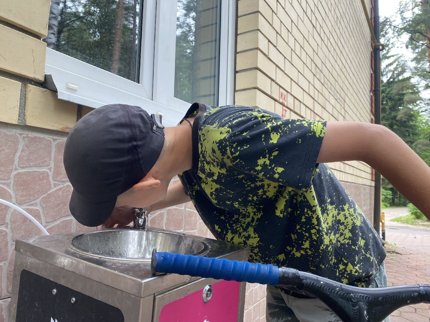 Домодедово, Подмосковье, мособлпарк, Культура, Барьер, Питьевой фонтанчик, Экология, окружающая среда, защита природы,