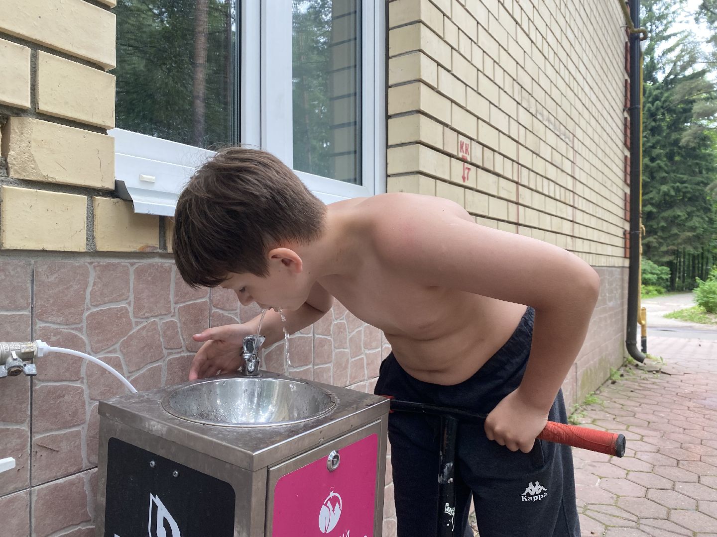 Домодедово, Подмосковье, мособлпарк, Культура, Барьер, Питьевой фонтанчик, Экология, окружающая среда, защита природы,