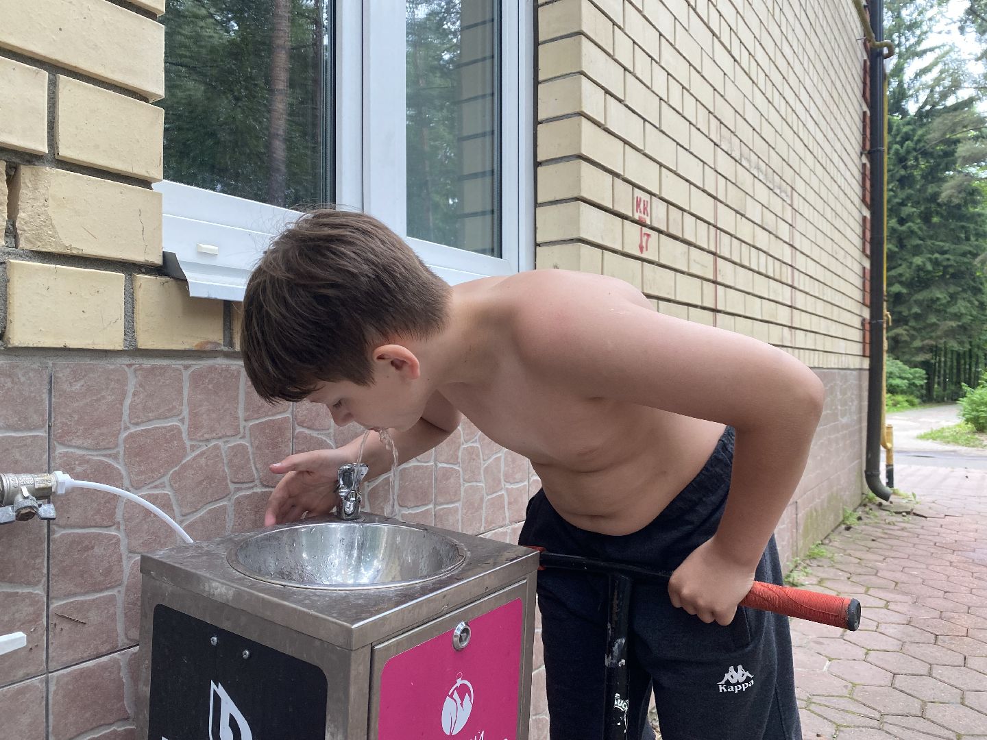 Домодедово, Подмосковье, мособлпарк, Культура, Барьер, Питьевой фонтанчик, Экология, окружающая среда, защита природы,