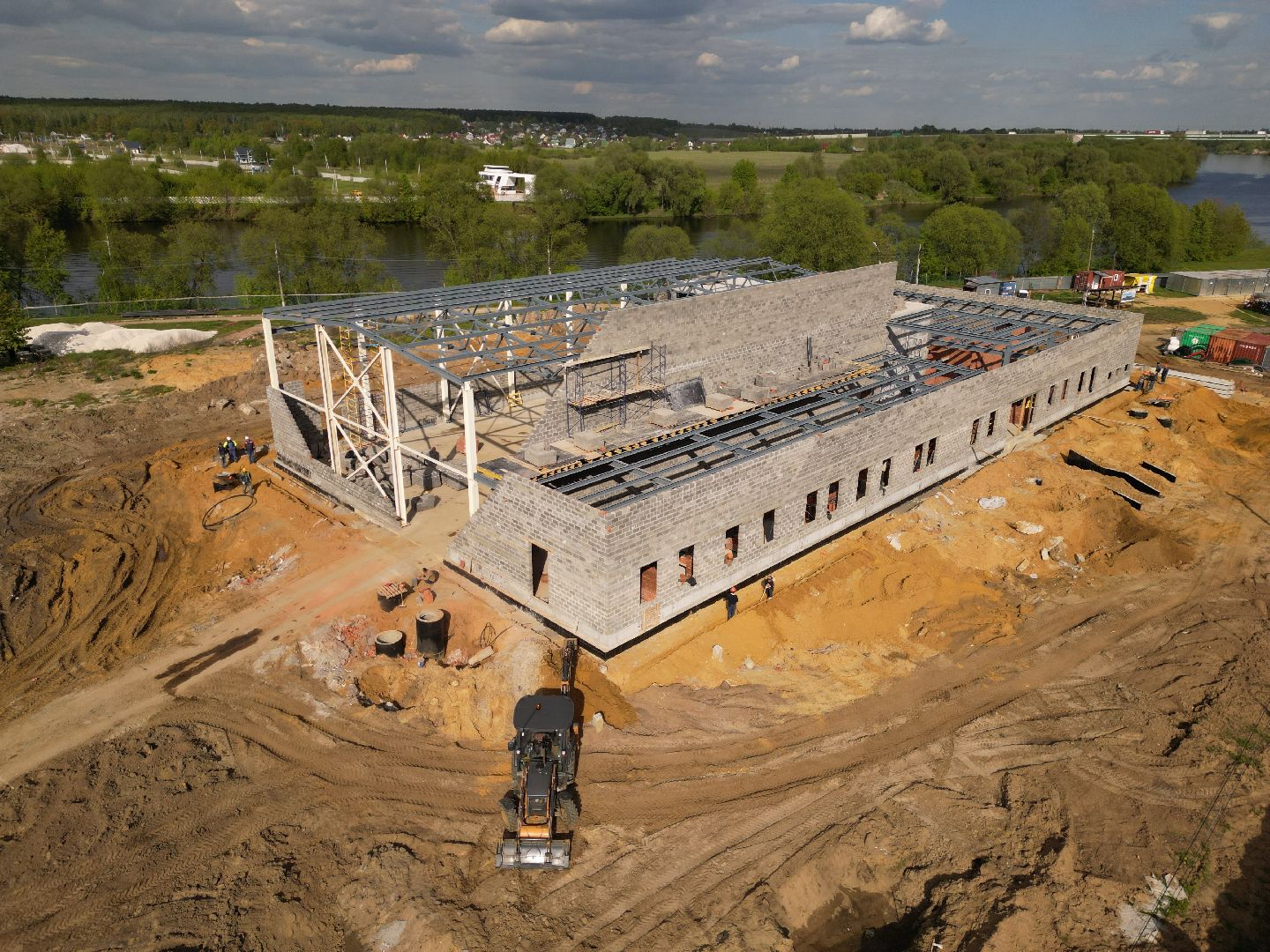 видео с коптера,