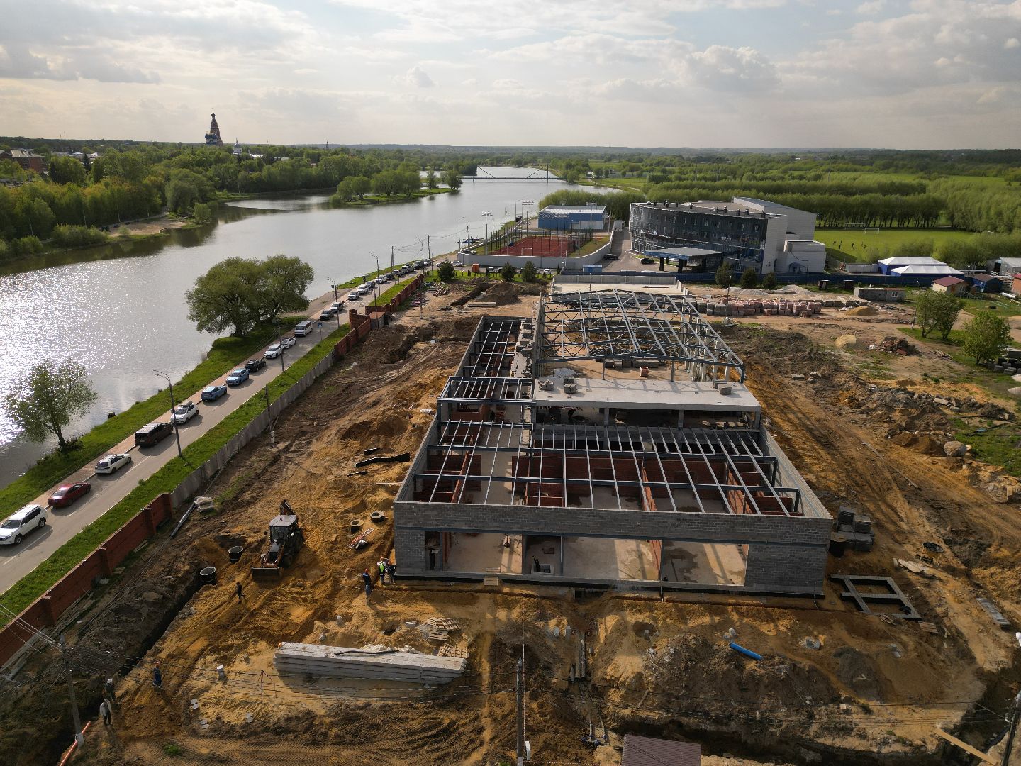 видео с коптера,