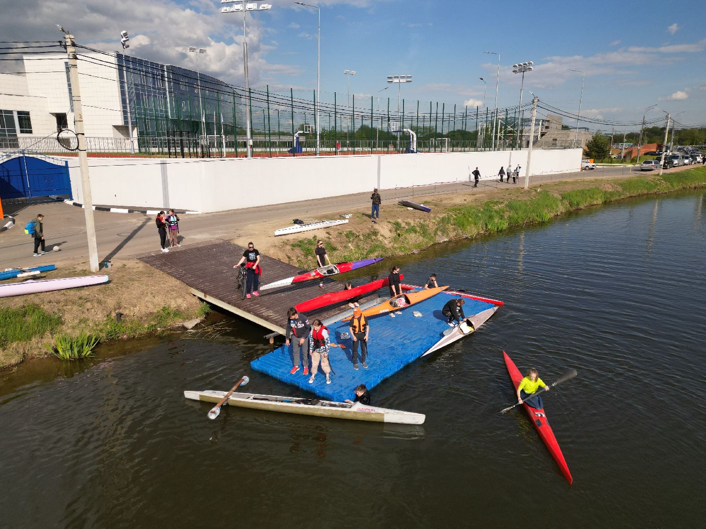 видео с коптера,