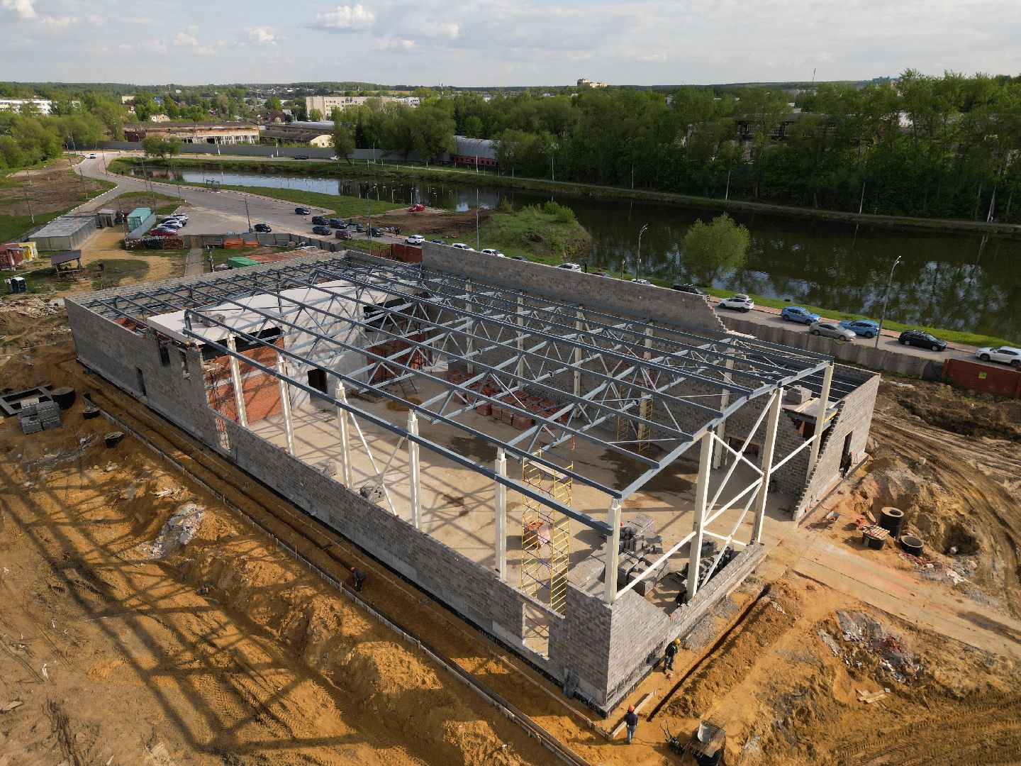 видео с коптера,