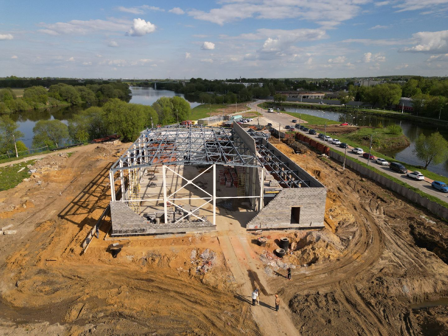 видео с коптера,