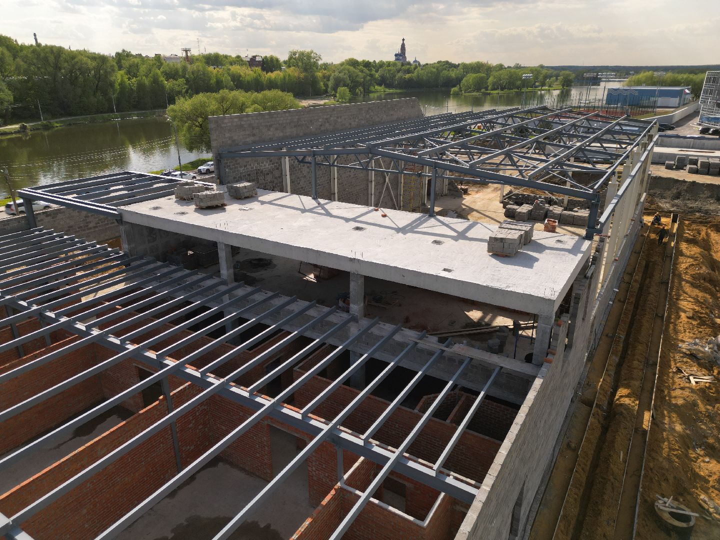 видео с коптера,