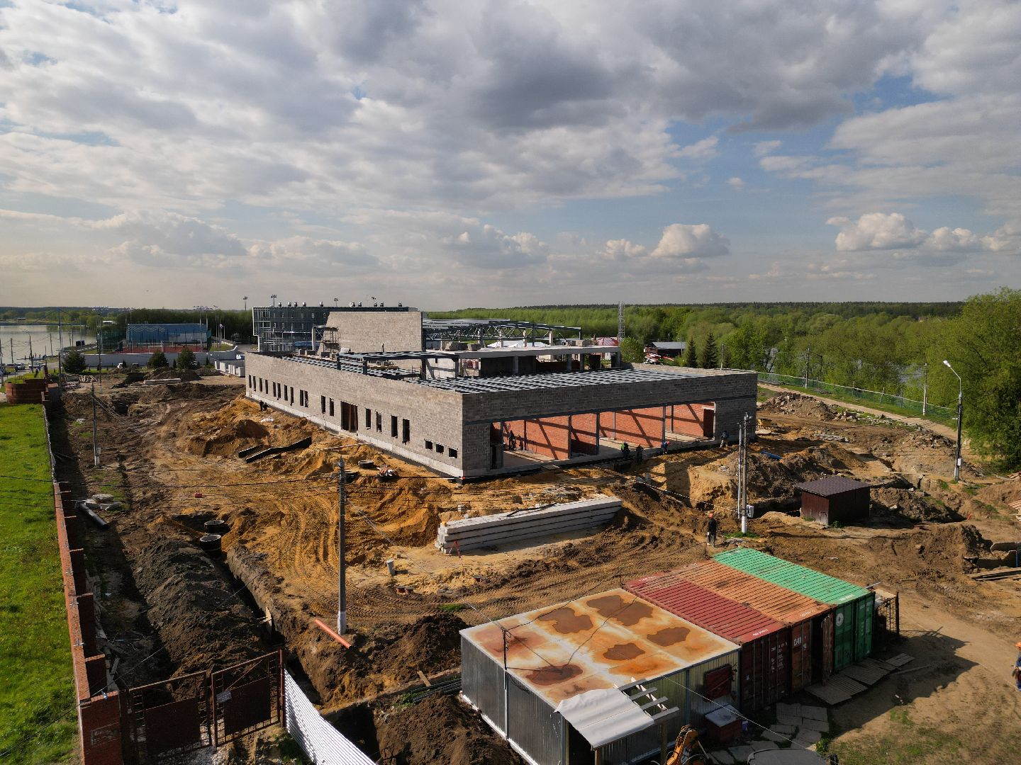 видео с коптера,