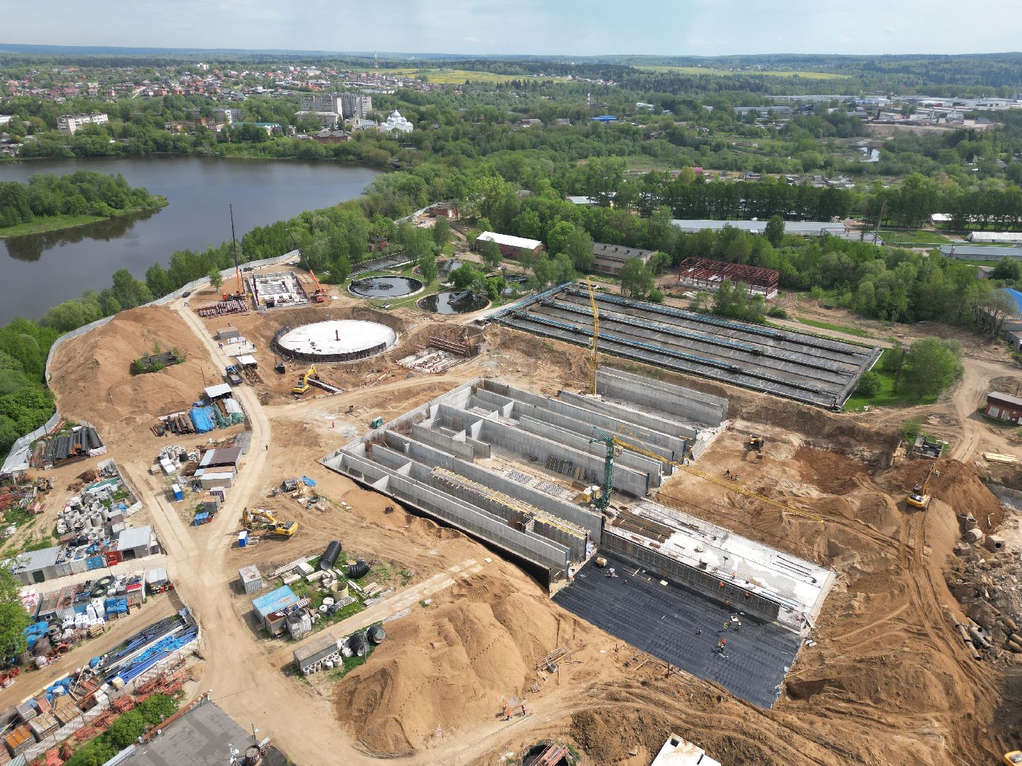 видео с коптера,