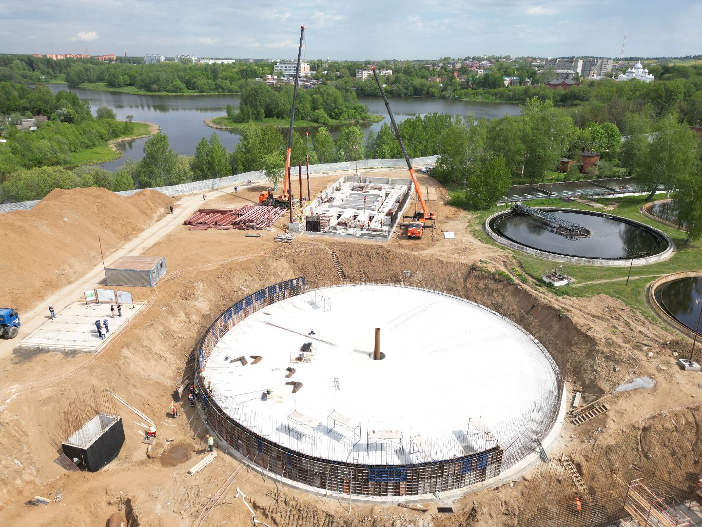 видео с коптера,